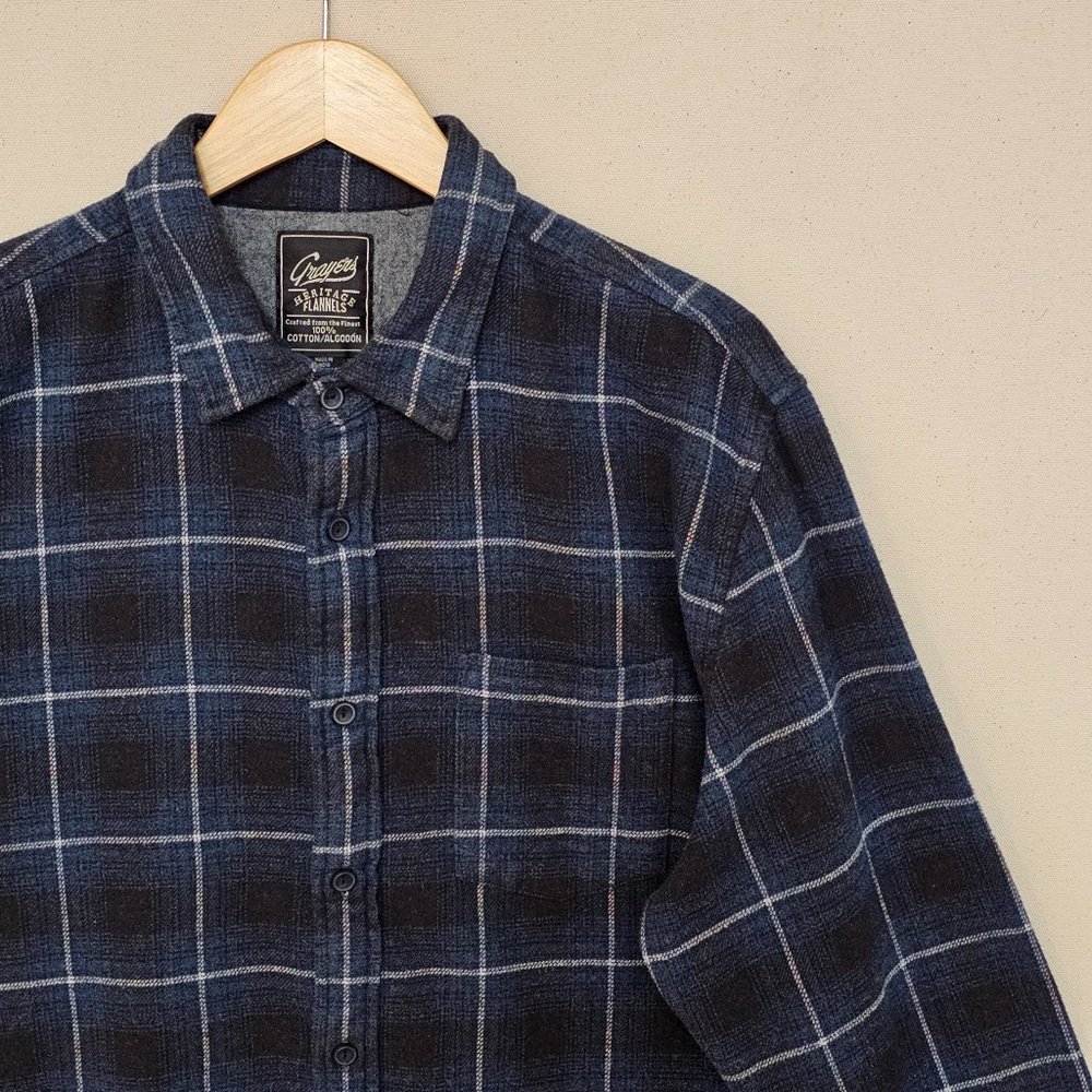 Grayers Heritage Flannels Heavy Shirt XL